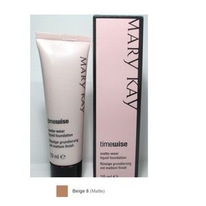 NEW Mary Kay Matte-Wear Liquid Foundation Beige 8